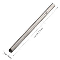 Tubo filtrante de bebidas ultraligero, PA biselado reutilizable de titanio, venta al por mayor para acampar y hacer senderismo al aire libre - details 1