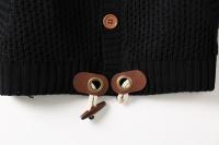 Suéter de punto tipo cárdigan de un solo pecho con cuello alto para hombre, para otoño e invierno - details 25