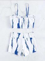 Bikinis con cordón frontal, cintura alta para mujer, bañadores de mujer, bañador para nadar, ropa de playa 2025 - details 23