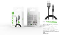 Cable de datos tipo C 30w Teléfono móvil Carga rápida 1m/2m/m Cable de datos trenzado de poliéster de 16 hilos - details 5