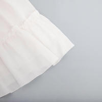 para mujer Primavera Verano Nuevo vestido corto de gasa con manga acampanada - details 16