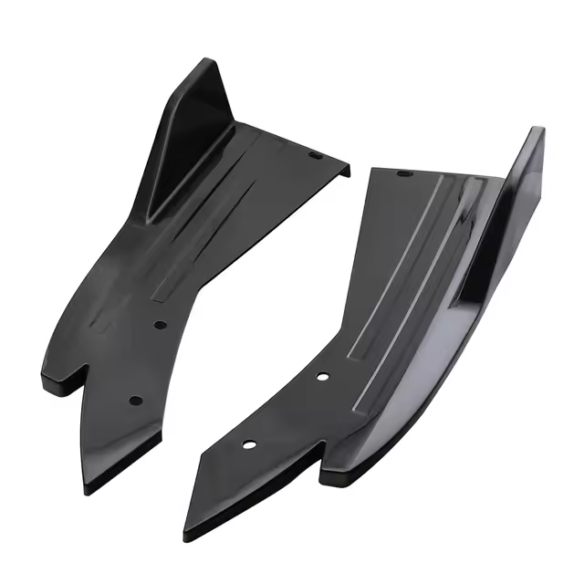 Protectores de Guardabarros Lateral Universal 2PCS Estilo Fibra de Carbono - 1
