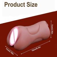 Leten-vagina Artificial realista 3D para hombre, juguetes sexuales de silicona, producto para adultos, masturbadores masculinos, taza, Juguetes sexuales - details 11