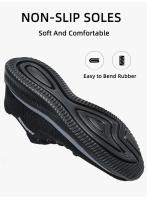 Zapatos informales ligeros para hombre, tenis informales, ligeros, cómodos, con malla transpirable - details 3