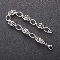 Pulsera de Acero Inoxidable 316L Estilo Cubano Hip Hop Resistente al Agua y al Óxido - details 4