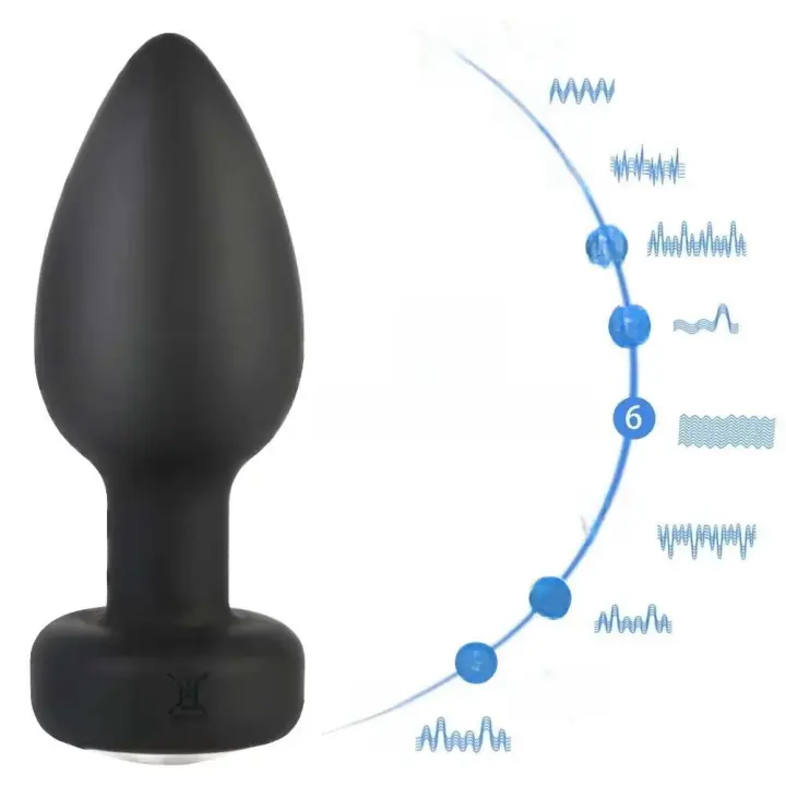 Marca OLOEY Máscara de Vibración Prostativa de 10 Velocidades Vibrador Controlado a Distancia - 1