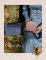 Bolsa de pañuelos sanitarios estilo japonés Mini lindo portátil exquisito bolso de maquillaje de terciopelo - details 3