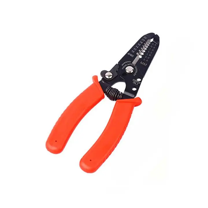 Herramienta Pelacables multifuncional, pelado de cables, alicates de electricista, corte, 7 pulgadas - 1