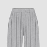 Pantalones anchos sueltos elásticos de pierna ancha para mujer, regalo de cumpleaños y vacaciones - details 5