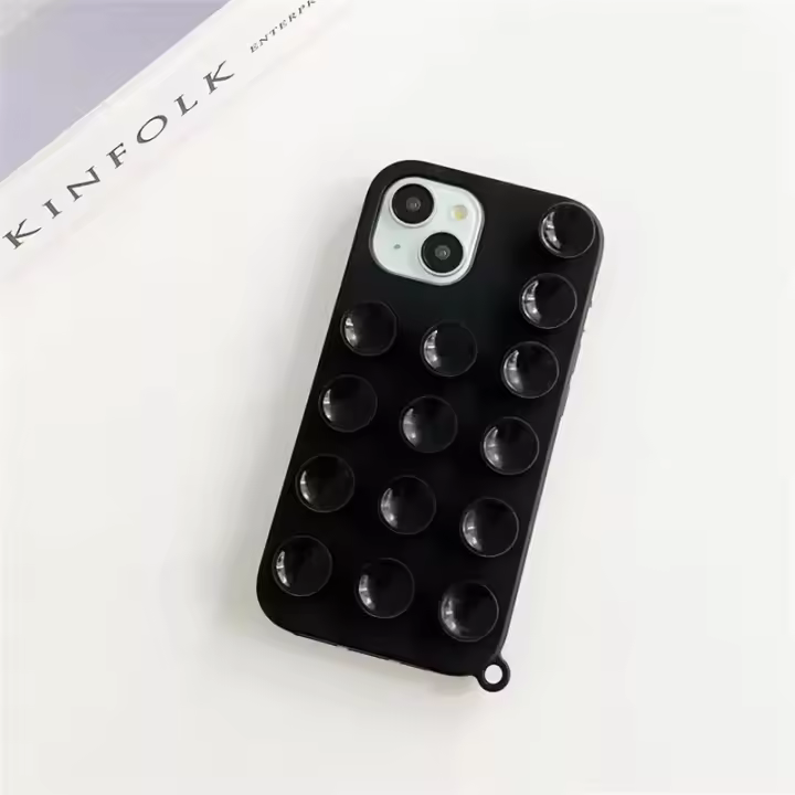 Ventosa de Color adecuada para iPhone 15 Pro Max, funda protectora para teléfono 14 13 12 11 - 1