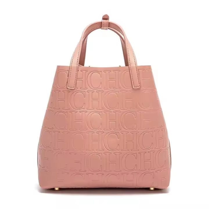 CH bolso de mano de gran capacidad, diseño elegante, marca de letras, moda informal, cientos de bolsos para mujer, mochila de lujo de alta gama - 1