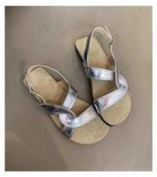 Sandalias planas de suela blanda antideslizantes y resistentes al desgaste de tendencia de color sólido a la moda para mujer - details 4