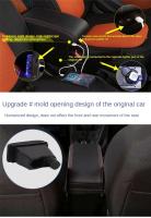 Para Mercedes Smart 453 Fortwo Forfour accesorios de reposabrazos automotrices decoración Interior CA 2015-2018 - details 5
