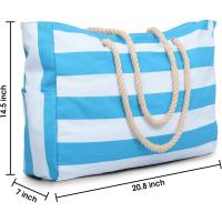 Bolsos de playa para mujer Bolso grande de playa impermeable Bolsos de playa con cremallera Bolso de piscina impermeable a prueba de arena Bolso grande - details 44