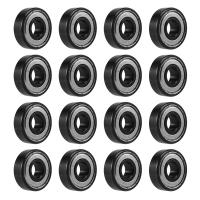 Rodamientos híbridos de cerámica para patinete, piezas de 6 bolas blancas para monopatín, de 8x22x7mm, 16 ABEC-11, ZrO2, 608 - details 3