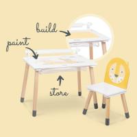 Estantería para niños de Madera, Sweet Safer, con 6 cajones de Almacenamiento para Juguetes y Libros, Color Amarillo - details 9