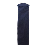 Vestido de mezclilla para mujer Vestido sin espalda para mujer - details 1