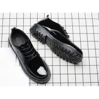 Zapatos de Invierno para Hombres Calzado Casual de Moda para Estudiantes Zapatos de Cuero Pequeños - details 5