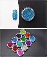 Polvo de Efecto Láser KADS en 12 Colores para Decoración de Uñas Artísticas Pulverización de Uñas con Efecto Brillante de Cromo - details 6
