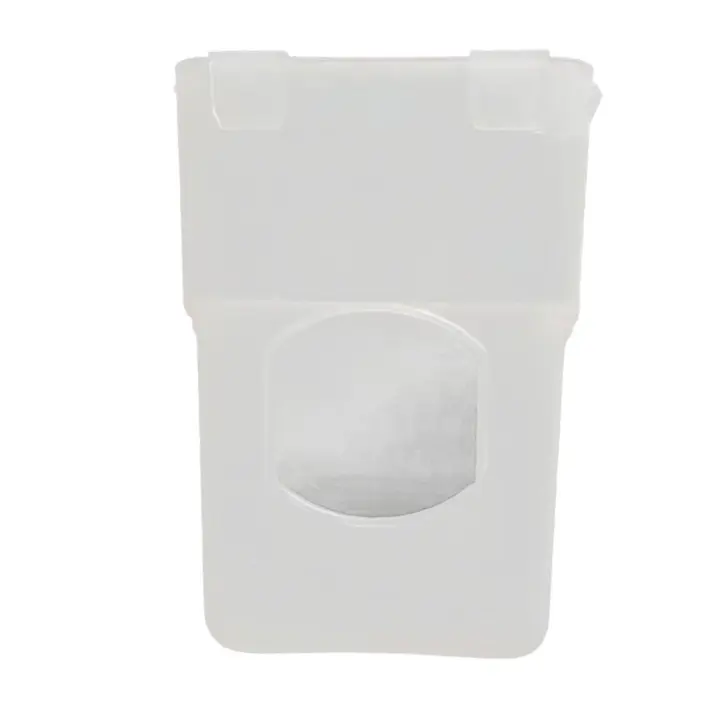 Comedero automático transparente duradero para pájaros, caja de alimentación de palomas ABS a prueba de fugas desmontable con gancho, contenedor de comida para pájaros, decoración de jardín - 1