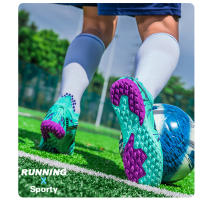 Zapatos de fútbol de caña alta TF zapatillas de deporte de uñas rotas zapatos de entrenamiento especiales para competiciones - details 40