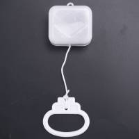 Caja de música con cordón para tirar, campana para cama blanca para niños, sonajero, regalos, piezas, accesorios - details 4
