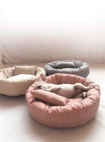 Cama de Mascota Suave de Tela Cojín para Dormir de Gato con Almohada Cama de Perro de Tela Suave para Todas las Estaciones - details 4