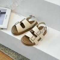 Zapatillas Informales para Niños con Cordón Zapatos de Playa de Cuero con Punta Abierta - details 12