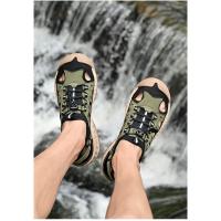 Sandalias De Playa De Moda Para Verano Para Hombres Antideslizantes Transpirables Con Suela Gruesa Para Senderismo Al Aire Libre - details 1