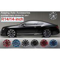 Tapacubos de Rueda Universal ABS Cubierta de Rueda para Coche, Camión, SUV Juego de Tapacubos R14 - details 1