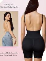 Mono Moldeador Sin Costuras Y Sin Espalda, Moldeador Corporal Simple Y Suave Con Control De Abdomen, Ropa Interior Y Moldeadora - details 2