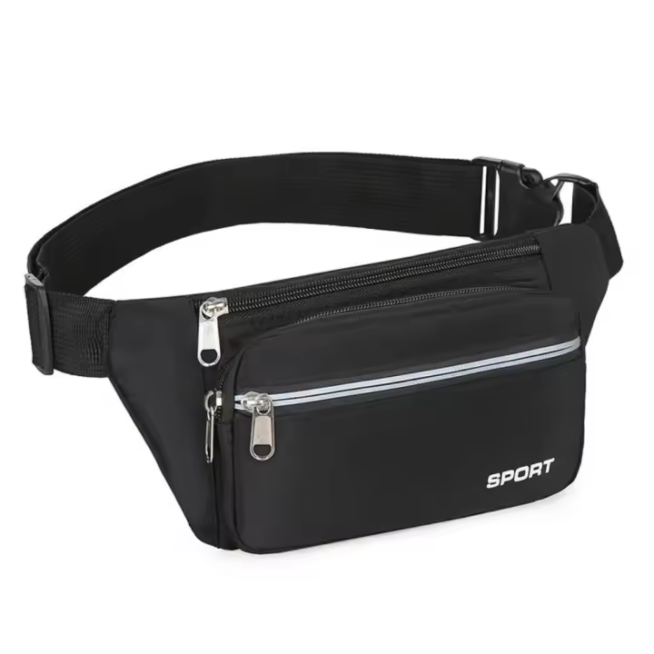 Bolso de cintura de camuflaje para hombre, bolsa de almacenamiento Oxford multifuncional, monedero Luya, bolsa de equipo de pesca impermeable - 1