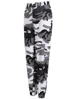 Pantalones de talle medio para mujer, cargo de camuflaje suelto para pantalones cómodos - details 6