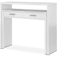 Mesa escritorio desplazable para estudio, oficina o habitación, 98 cm - details 4