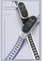 Mi Band 8 7 6 5 4 3 Correa de muñeca para Mi Smart Band 8 Correa NFC versión Global pulsera de silicona - details 2