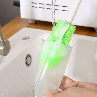 Chupete de bebé de silicona con rotación de 360 grados, cepillo de limpieza para taza de café, botella de vidrio, 1 unidad - details 7