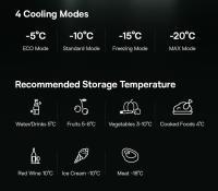 Baseus-refrigerador 2 en 1 para coche, refrigerador portátil 2 en 1, serie t-space, para Tesla Model Y, para Camping - details 5