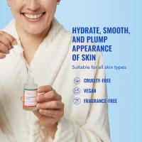 Good Molecules Suero de ácido hialurónico - Fórmula hidratante y no grasosa para hidratar y rellenar - 1% HA, antienvejecimiento, cuidado de la piel a base de agua para el rostro - details 1