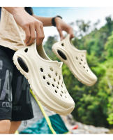 Sandalias de Playa para Hombres y Mujeres Gruesas, Perforadas, Versátiles, Pisando Caca - details 19