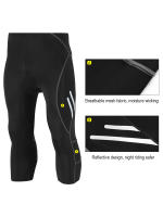 Pantalones de ciclismo para hombres: acolchados, de secado rápido y transpirables, leggings pantalones para comodidad y rendimiento - details 4