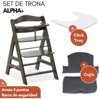 Set de Tronas de Bebé Evolutivas con Bandeja y Cojín de 2 Piezas |   Trona de madera regulable |   Silla Alta para Niños desde 6 Meses con Accesorios - details 27