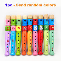 De flauta de madera instrumento de música trompeta Buglet Hooter niños juguete educativo de aprendizaje para los niños juguetes musicales - details 1