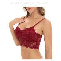 Nuevo Sujetador de Encaje para Mujer Top Cómodo en Una Pieza Lencería Sexy sin Costuras - details 1