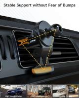 Clip de ventilación para coche, soporte, base de cabeza esférica de 17mm para salida de aire de coche, soporte para teléfono GPS - details 3