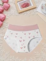 Paquete de 8 bragas elegantes para mujer, cintura baja, transpirables, elásticas y sexys con estampado geométrico. - details 5