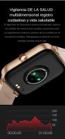 Reloj Inteligente 2024 para Hombres/Mujeres con Llamada Bluetooth y Recordatorio de Mensajes, Reloj de Fitness con Pantalla Táctil HD de 1.83