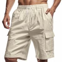 Pantalones cortos para hombre, pantalones deportivos de verano, moda para hombre, correr al aire libre, pantalones con cordón de secado rápido, pantalones cortos de entrenamiento con bolsillo grande para Fitness - details 5