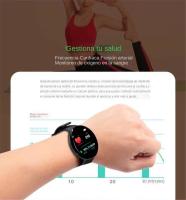 Reloj inteligente deportivo para hombres: pantalla redonda, podómetro, notificaciones, monitor de frecuencia cardíaca y sueño. - details 4