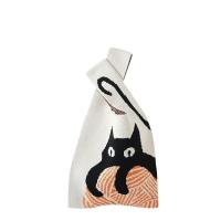 Nuevo Bolso de Moda para Mujer Bolso de Mano Casual de Lana Tejida Multicolor con Estilos Variados - details 0