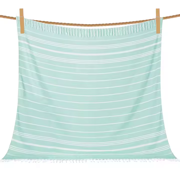 Manta de toalla de playa turca gigante, manta extra grande, manta bohemia, manta extra grande, secado rápido, suave, fina, sin arena, compacta, grande, sin arena, resistente a la arena, mujeres, hombres, adultos, regalo - 1